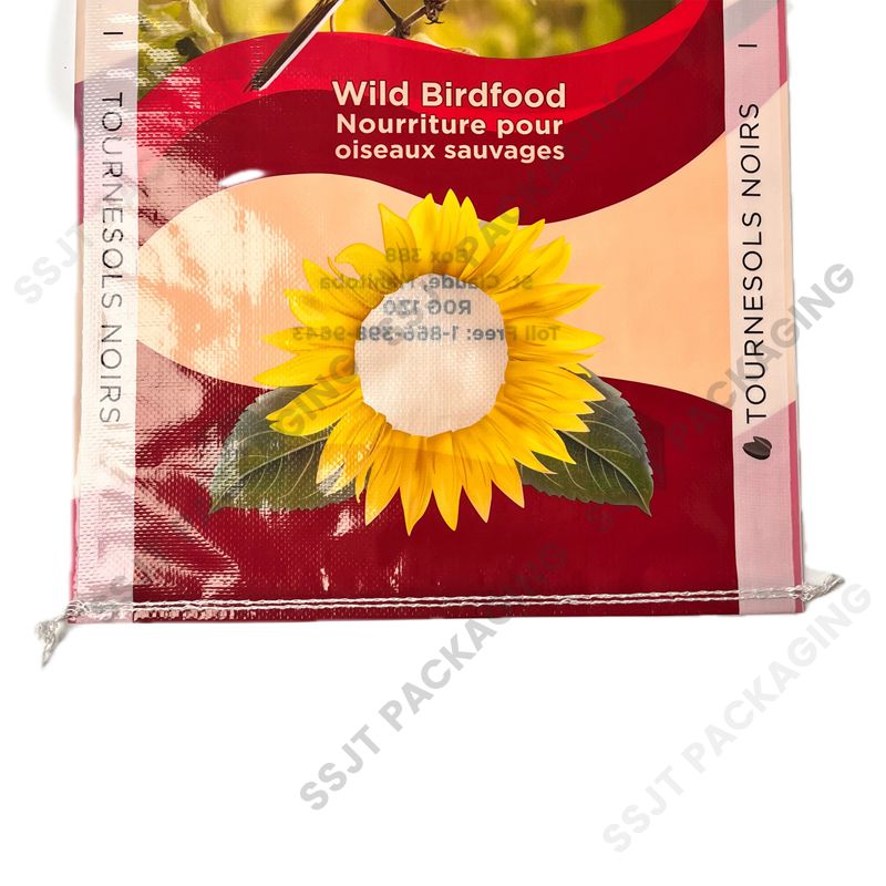 50 KG Animal Feed Glossy BOPP Laminated Bags
