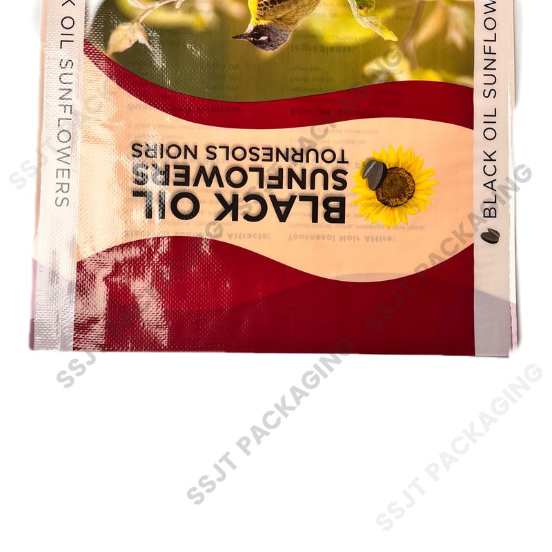 50 KG Animal Feed Glossy BOPP Laminated Bags