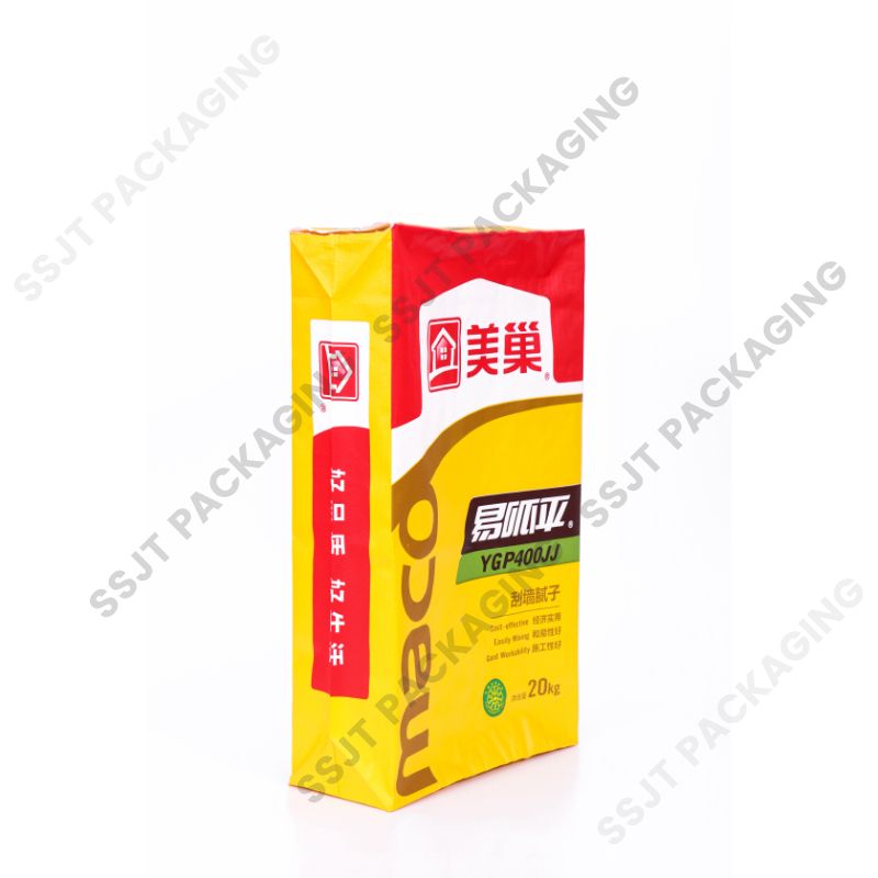 Block Bottom Valve Bag For Cement And Construction Materials