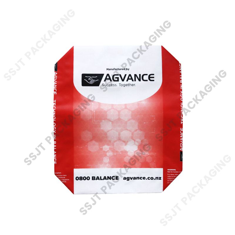 Block Bottom Valve Bag For Cement And Construction Materials
