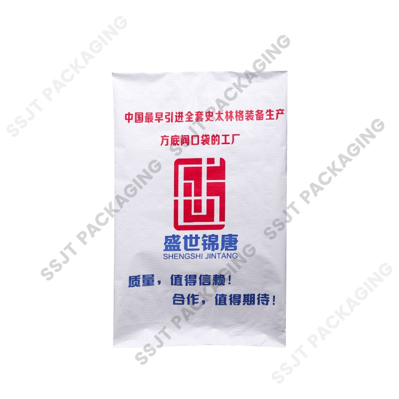 Block Bottom Valve Bag For Cement And Construction Materials